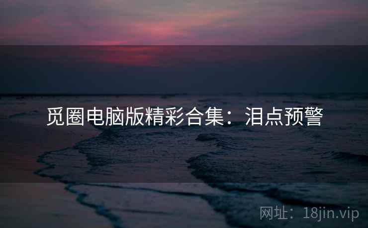 觅圈电脑版精彩合集：泪点预警